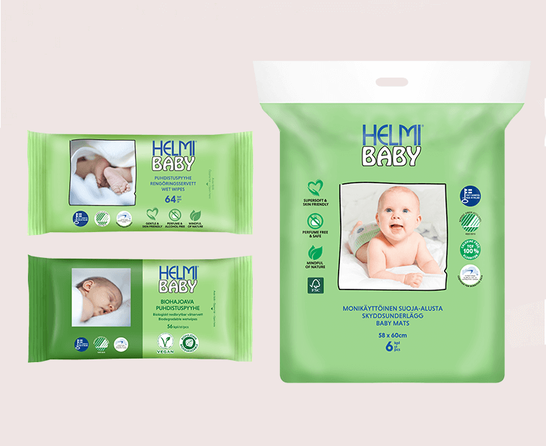 Helmi Baby tuotteet